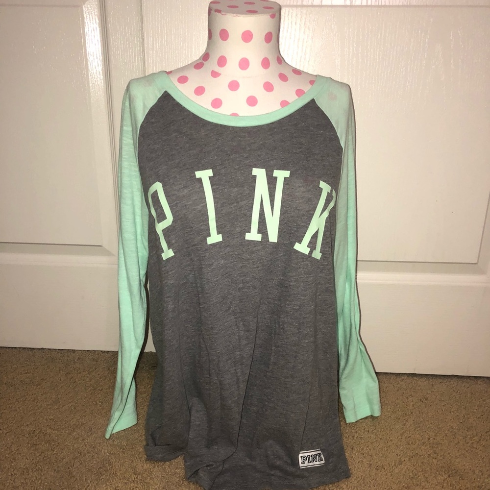 VS PINK baseball tee